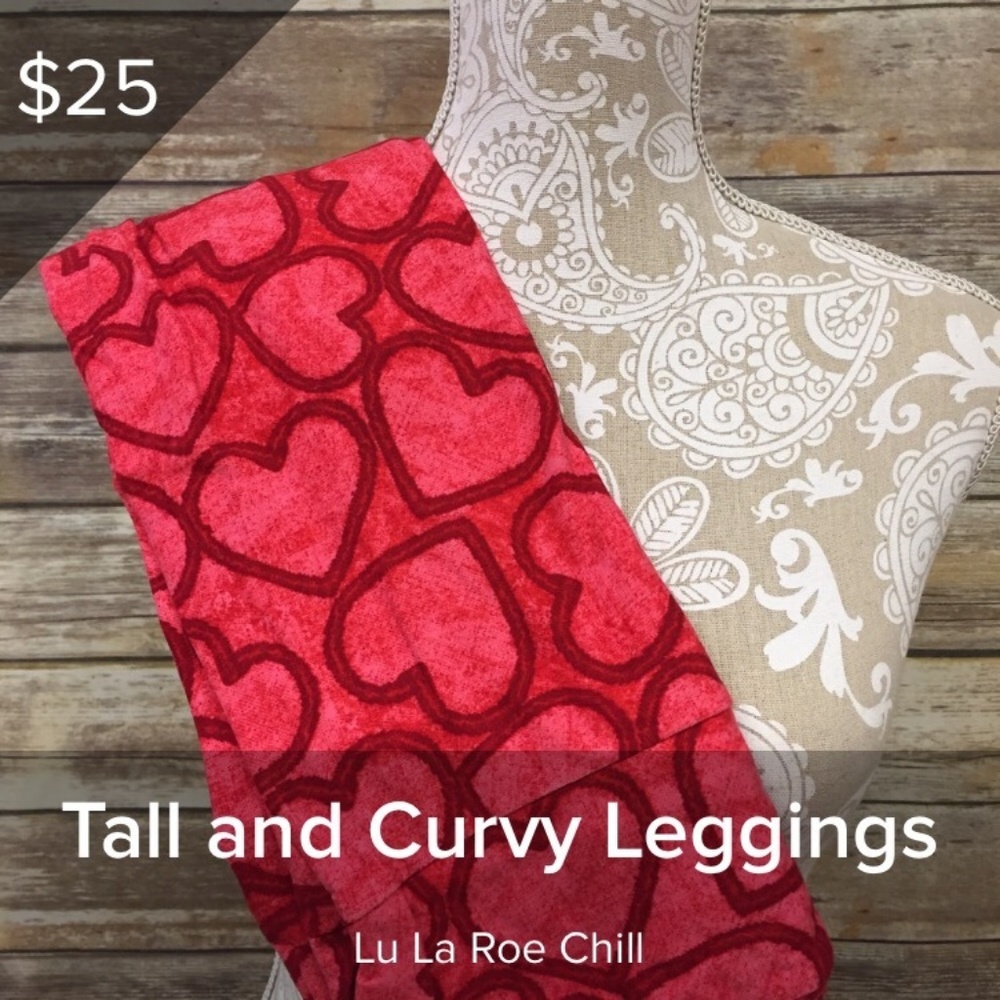 LuLaRoe Valentine's T/C Brand New